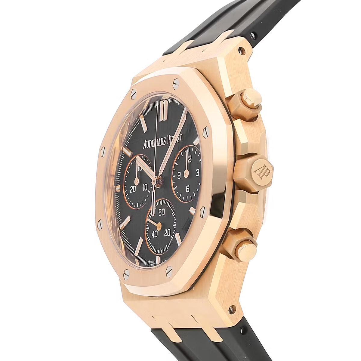 Audemars Piguet Royal Oak Chronograph &quot;50th Anniversary&quot; Rosegold Black Rubber Strap 26240OR