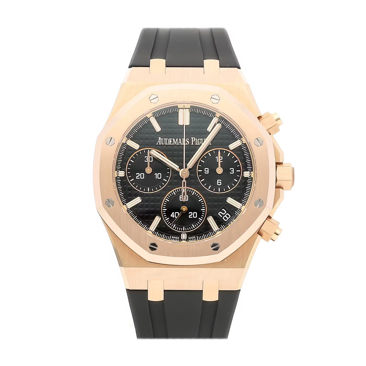 Audemars Piguet Royal Oak Chronograph &quot;50th Anniversary&quot; Rosegold Black Rubber Strap 26240OR